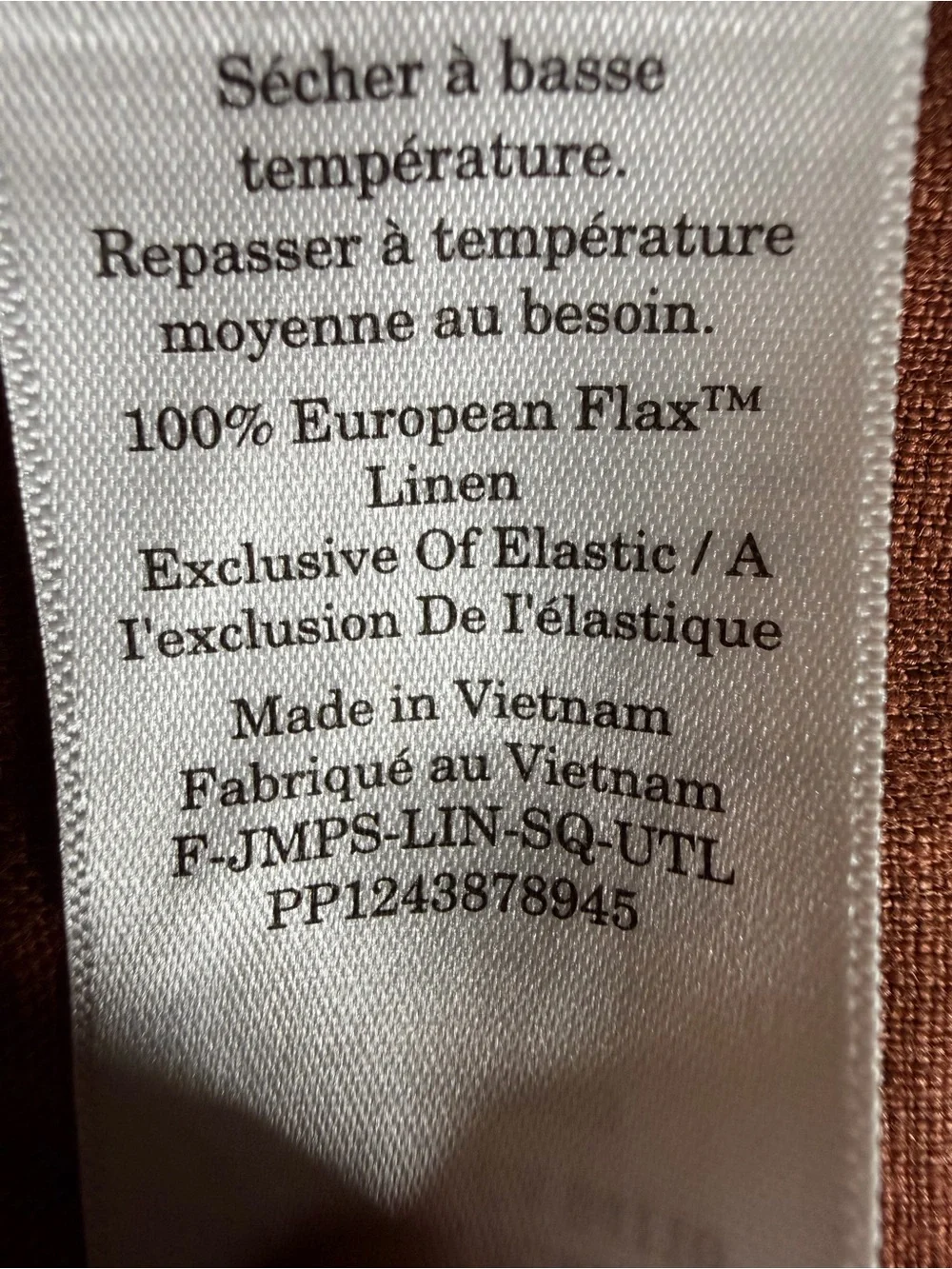 Everlane The Utility Coverall in Linen Cedarwood Size 4 NWOT